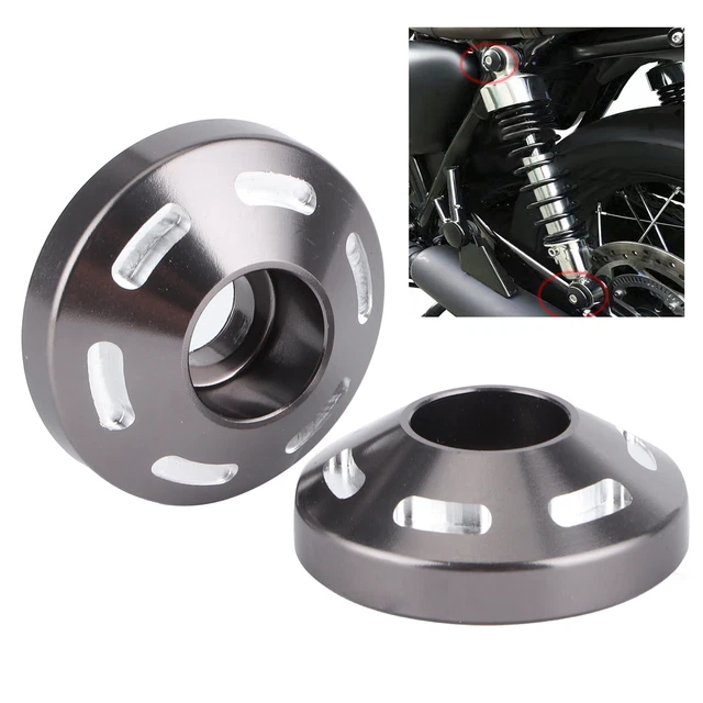 Car Rear Shock Absorber Cover CNC Aluminum Alloy For Triumph Street