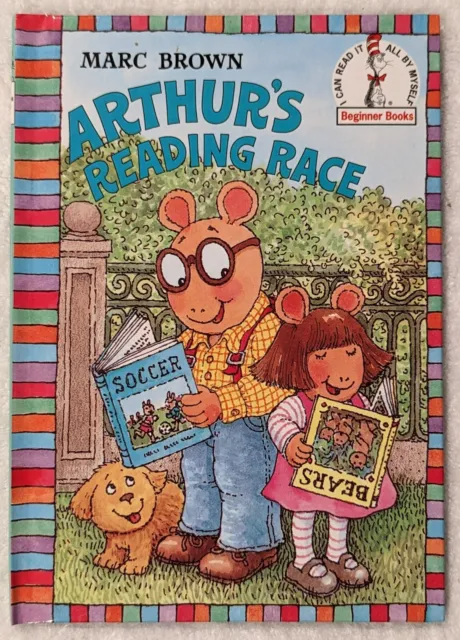 RARE DR. SEUSS Arthur's Reading Race Vintage 1996 Hardcover Children's ...