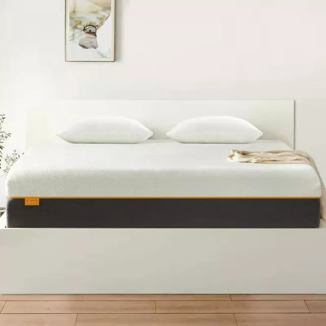 Gel Memory Foam Mattress 8" 10" 12" Twin Full Queen King Mattress In A Box