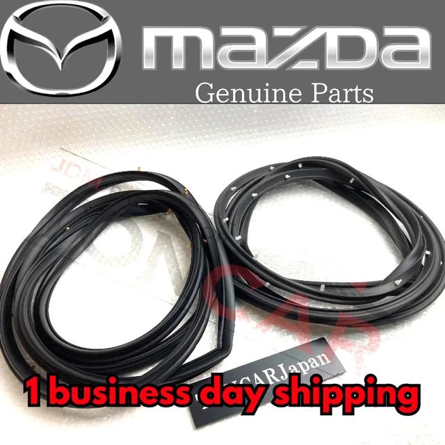 Genuine Mazda RX7 (1986-91) Outer Door Window Weather Stripping Set LH+RH