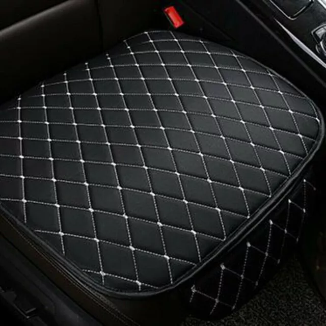 Car Front Seat Cover Protector Breathable PU Leather Pad Mat Chair Cushion Pad