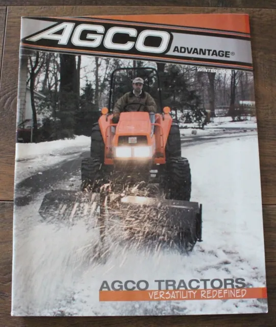 AGCO Advantage Tractor Sales Brochure.