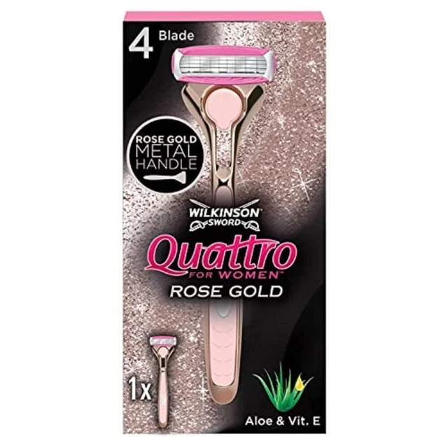 Wilkinson Sword Quattro für Damen Roségold