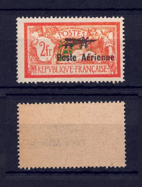 FRANCE - Timbre Poste Aérienne n°1 - 2 Francs Merson - Neuf gommé