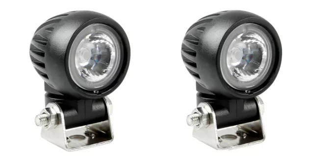 Coppia Fari Faretti A Led Per Moto Anteriore Fendinebbia 900Lumen 10W Omologati