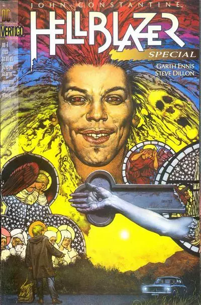 HELLBLAZER SPECIAL #1 F, Giant, John Constantine, DC Comics 1993 Stock Image