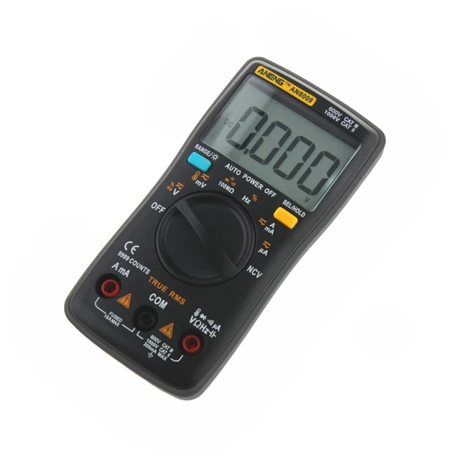 Multimetro Digitale A Penna BTMETER BT-38C - 6000 Counts, AC/DC Tensione, Corrente, Resistenza, Continuit&agrave;