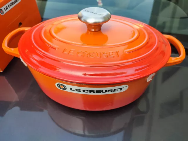 Le Creuset Signature 27cm Bräter -neu