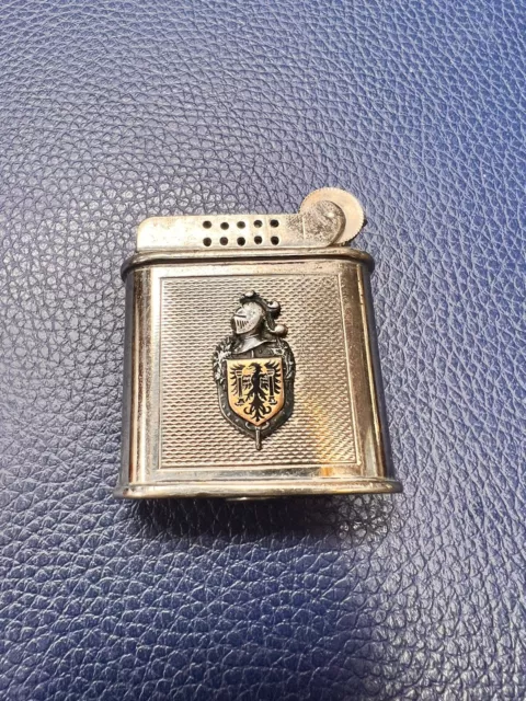 briquet militaire Drago vintage french petrol military lighter gendarmerie