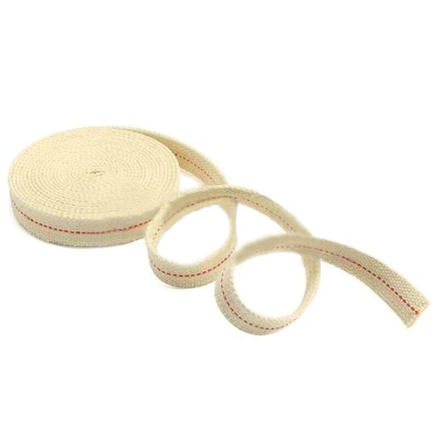 Cotton Oil Lamp Lantern Wick 20mm 1m for Kerosene Burner