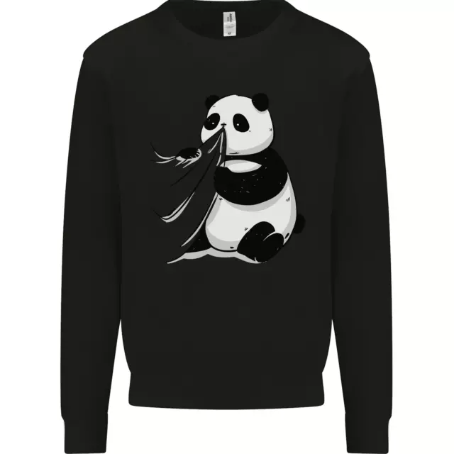 A Funny Panda Bear Kids Sweatshirt Jumper