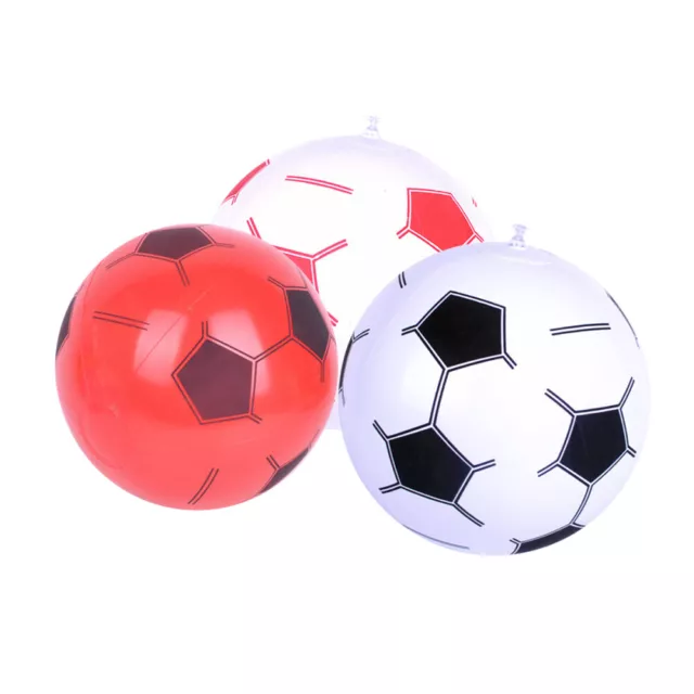 3 Pcs PVC-Fußball Aufblasbare Bälle Für Kinder Mit Pumpe Kinderfußball