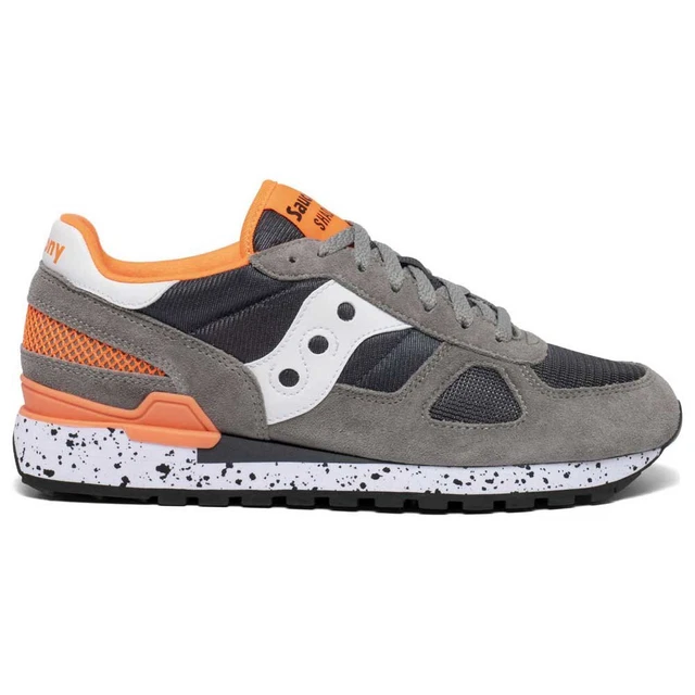 SAUCONY SHADOW ORIGINAL Scarpe Sneakers Uomo Grigio Arancione S2108 760