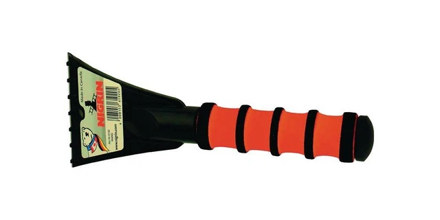 Raschietto ghiaccio Nigrin bordo raschietto ghiaccio 100 mm lunghezza 25 cm maniglia morbida