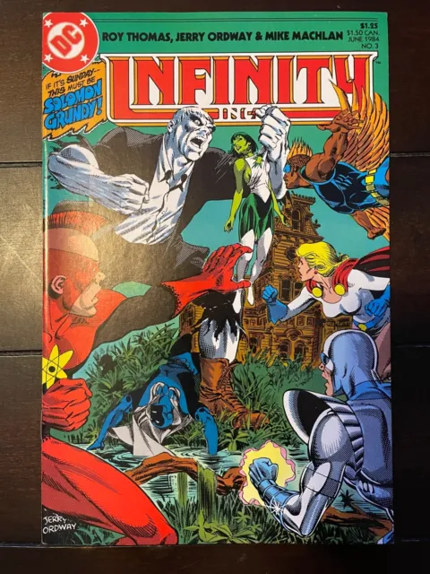 Infinity Inc 3 High Grade 9.2 DC Comic Book D65-217