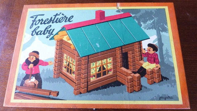 Jeu De Construction En Bois Jeujura – Forêt Baby, Jouet D'occasion Pour Petites Mains