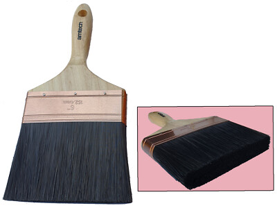 2Pc Spazzola di rame legato Emulsione Splash Spazzola Misto Setola Paint Brush Set 