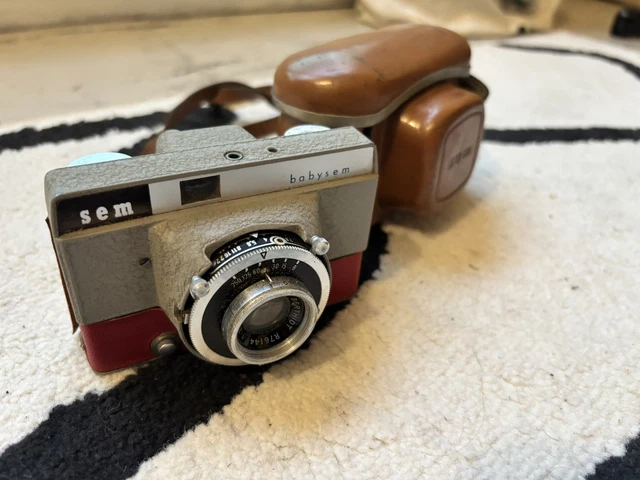 Appareil Photo SEM Babysem 35mm - Design Roger Tallon - Collection - Occasion Fonctionnel