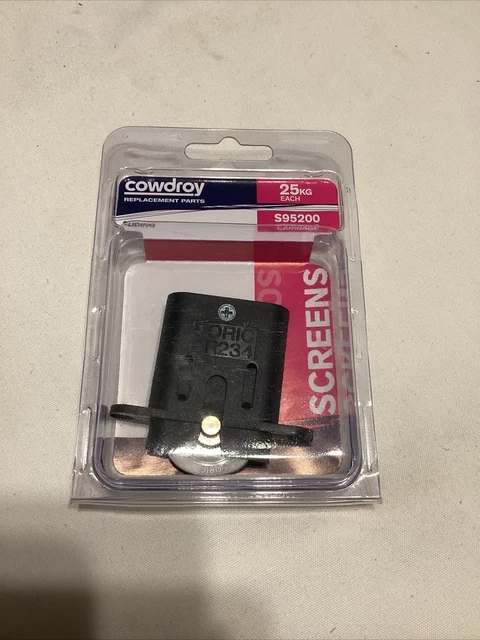 Cowdroy S95200 sliding door carriage for aluminium screen door bottom new