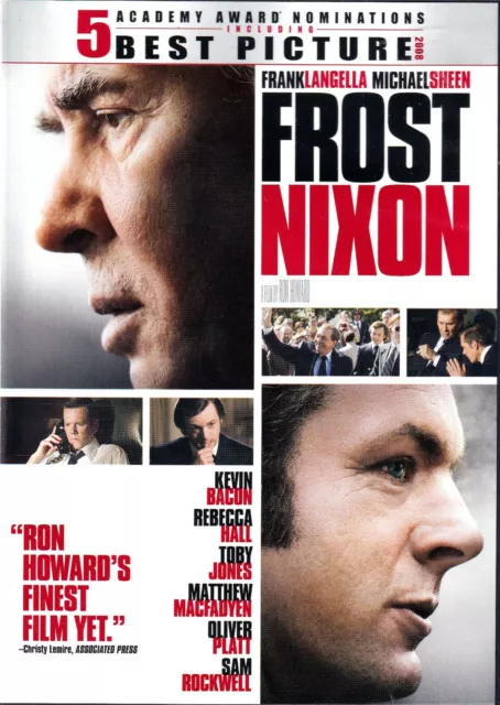 Frost Nixon - Frank Langella, Michael Sheen, Kevin Bacon,   New DVD