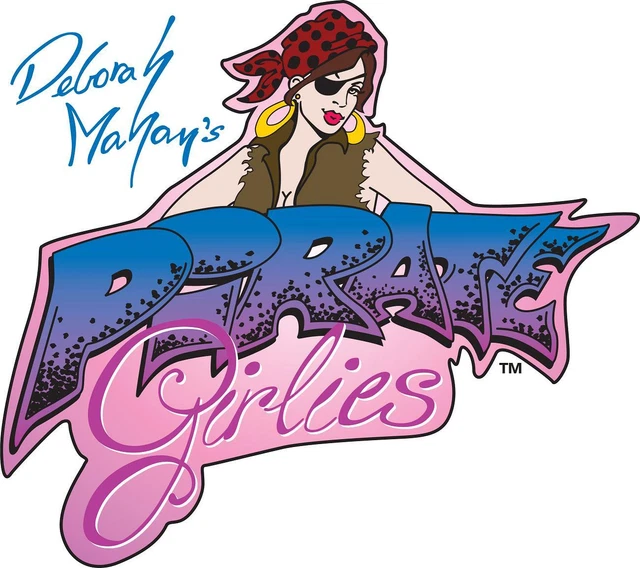 Artool Freehand Airbrush Stencil Pirate Girlies Deb Mahan Mini Series Set of 5