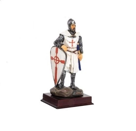 Statuette Chevalier Médiéval - Figurine Ancienne - Déco Historique