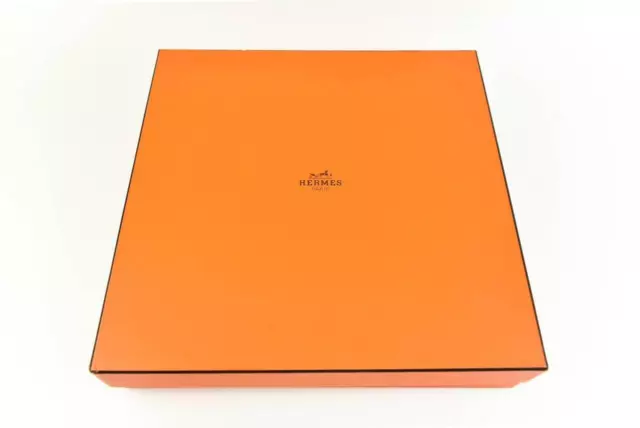 HERMES: Signature Orange & Logo, Large Storage/Gift Box