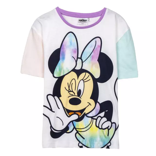 Minnie mouse disney maglia T-shirt maniche corte maglietta in cotone topolina