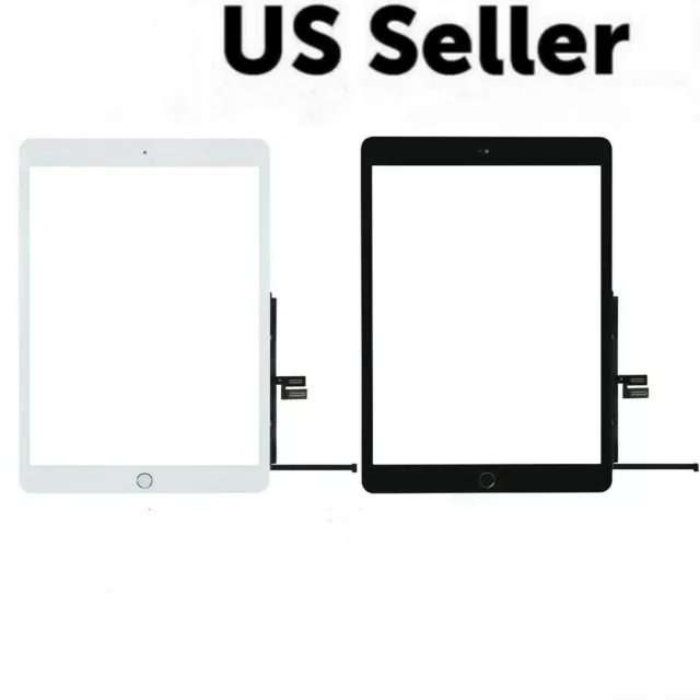 New For iPad 7 Gen 7th 2019 10.2" Touch Screen Digitizer Glass Panel Home Button