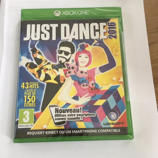 JUST DANCE 2016 Jeu Xbox One Neuf Sous Blister
