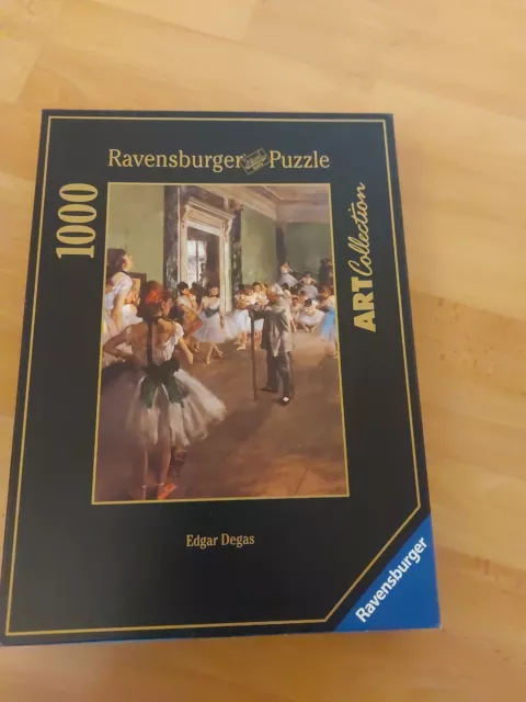 Ravensburger puzzle 1000 Teile Edgar Degas Der Tanzunterricht