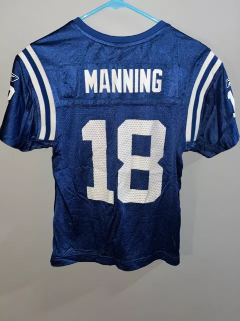 Peyton Manning Indianapolis Colts #18 Reebok NFL Jersey Women’s Medium