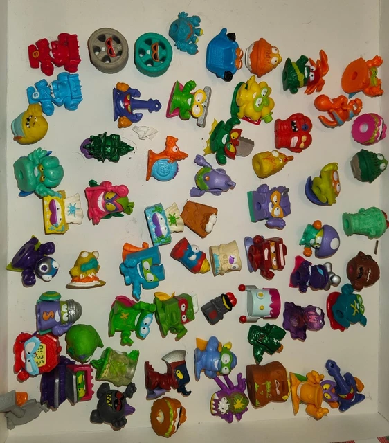 SUPER ZINGS /SUPER Things Job Lot 130 X Figures +Buildings Vehicles ...