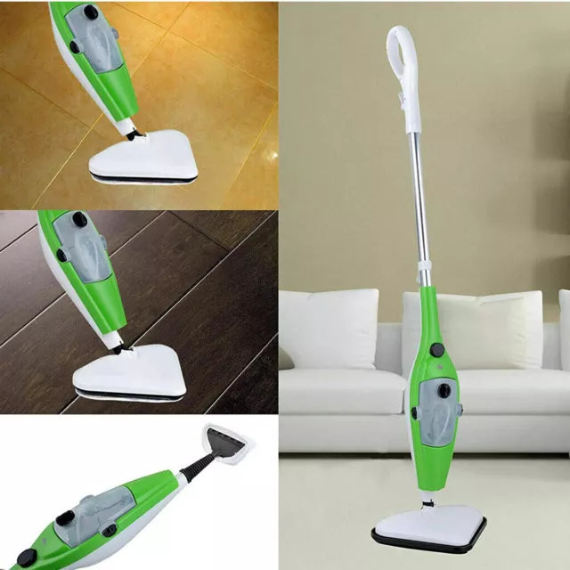 Electric Cleaner Tool Floor Hot Steam Mop Carpet 1300W Power Washer Hand Steamer