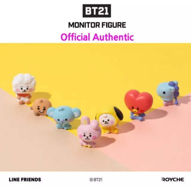 BTS BT21 Official Baby ver MONITOR FIGURE by LINEFRIENDS Royche Authentic Goods