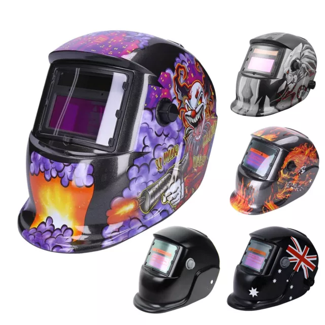 Solar Welding Helmet Auto Darkening Welder Soldering Lens ARC TIG MIG MAG Mask