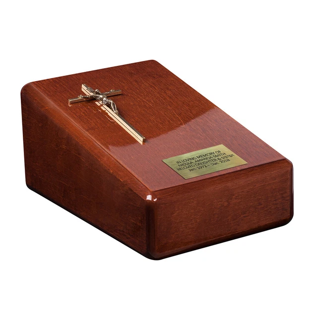 Solid Holz Feuerbestattung Urne für Erwachsene Einzigartig Denkmal Funeral Human