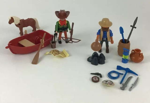 Playmobil Cowboy Playset Replacement Figures with Accessories Custom Lot Vintage