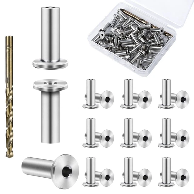 60 pz hardware ringhiera per cavi per ponte 1/8 pollici, cavo fune metallica strumento ringhiera K9V5