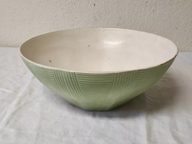 Ancien Saladier en céramique Digoin Sarreguemines 26 cm de diamètre