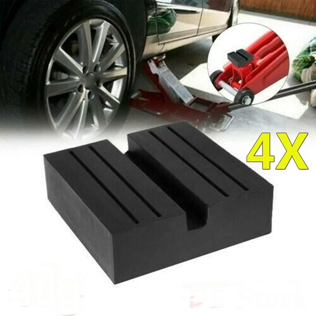 Wagenheber Gummiauflage, 2 Stück Auto Wagenheberauflagen Universelle gummiauflage wagenheber Gummiblock Hebebühne für Fahrzeugheber wagenhebers Pad Karosserie Unterlage Adapter, Autozubehör