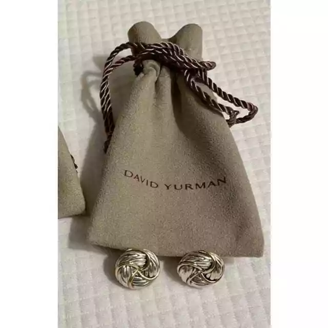 David Yurman Love Knot Earrings (Rare!)