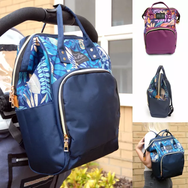 Nappy Changing Bag, Travel Bag, Multipurpose Bag, Backpack, Day Bag, Handbag