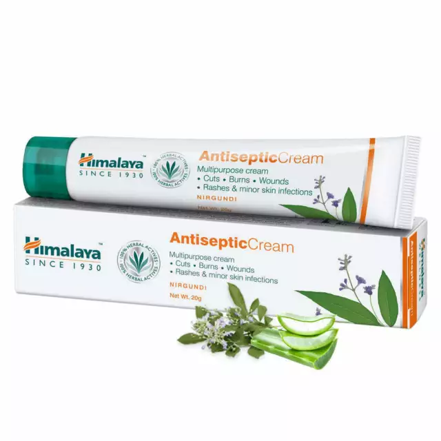 3 Pcs Himalaya Wellness Antiseptic Cream 20gm 100% Ayurvedic Ingredient