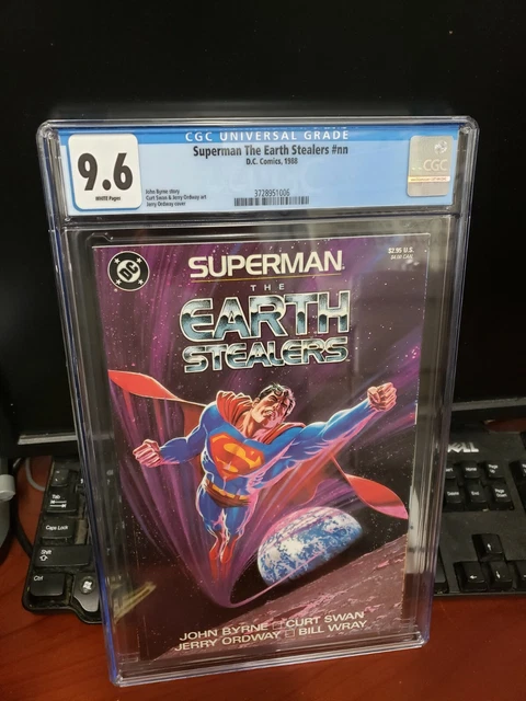 1988 DC Comics SUPERMAN the Earth Stealers John Byrne CGC 9.6
