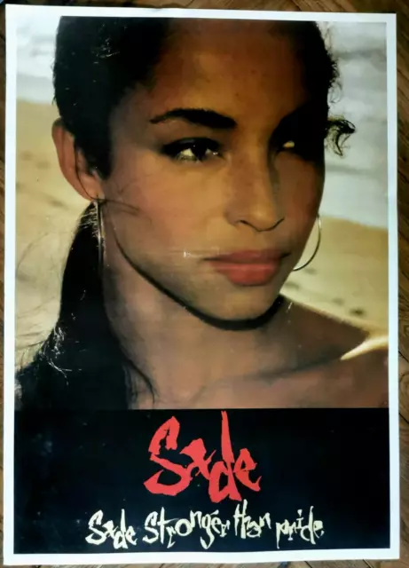 SADE - Affiche/Poster B  "Love Is Stronger Tham Pride"  Roulée 61x86cm