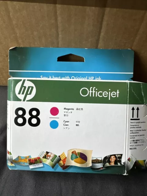 Genuine HP 88 Printhead Black and Yellow C9381A (VAT Included) - Free P+P/SEALED