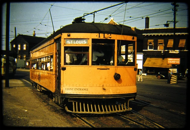 Duplicate Railroad Slide DSLD ITC 442 Granite City Line 1949