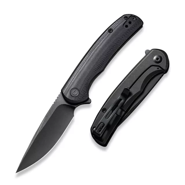 New Civivi NOx Framelock Black Folding Poket Knife C2110C