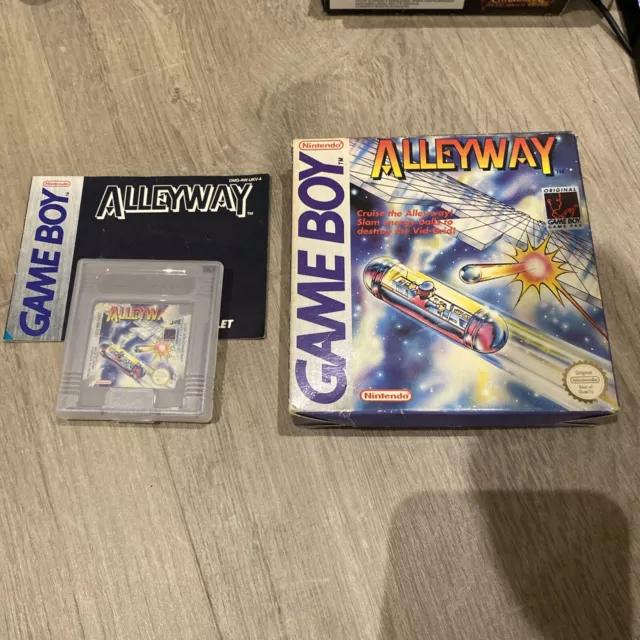 Nintendo Gameboy Alleyway Boxed With Instructions